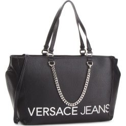 Torebka VERSACE JEANS - E1VSBBB3 70709 899. Czarne torebki klasyczne damskie marki Versace Jeans, z jeansu. W wyprzedaży za 559,00 zł.