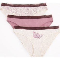 Majtki 3 pack - Fioletowy. Fioletowe majtki damskie Reserved, s. Za 39,99 zł.