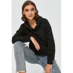 Answear Lab - Bluza. Czarne bluzy męskie Answear Lab, s, bez wzorów, z bawełny, z kapturem, bez rękawów, z kapturem. Za 89,90 zł.