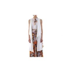 Swetry rozpinane / Kardigany Guess 92G207 8177Z ALY. Białe kamizelki damskie Guess, z aplikacjami, bez rękawów, bez kaptura. Za 754,44 zł.