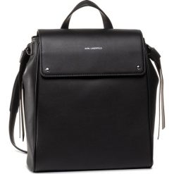 Plecak KARL LAGERFELD - 201W3028 Black. Czarne plecaki damskie KARL LAGERFELD, bez wzorów, ze skóry, klasyczne. W wyprzedaży za 1249,00 zł.