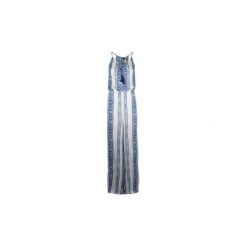 Kombinezony Guess 72G8508382Z. Białe kombinezony damskie Guess, z aplikacjami, bez kołnierzyka, bez rękawów. Za 279,00 zł.