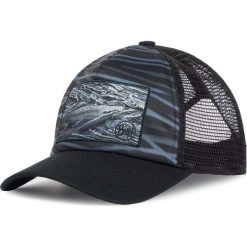 Czapka z daszkiem BUFF - A.D Maddox Trucker Cap 120095.901.10.00 Chrom. Czarne czapki męskie Buff, z elastanu. Za 139,00 zł.