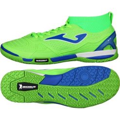 Buty halowe Joma Tactico 811 In M TACTW.811.IN. Zielone buty sportowe męskie Joma, z materiału, na sznurówki, do piłki nożnej. W wyprzedaży za 389,00 zł.