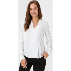 Tommy Hilfiger Lucia Bluzka Biały. Białe bluzki damskie TOMMY HILFIGER, bez wzorów, z wiskozy, bez kołnierzyka, bez rękawów. Za 376,95 zł.
