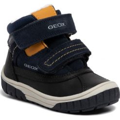Śniegowce GEOX - B Omar B.Wpf B B942DB 022FU C0916 M Navy/Ochreyellow. Niebieskie śniegowce chłopięce Geox, bez zapięcia. Za 279,00 zł.