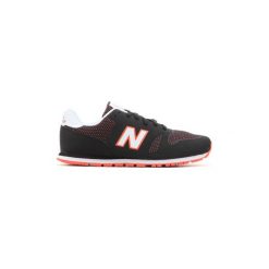 Buty Dziecko New Balance KD373BOY. Czarne trampki dziewczęce New Balance, bez wzorów, bez zapięcia. Za 186,73 zł.