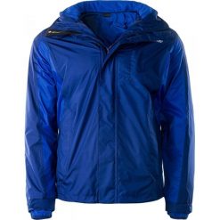 Kurtki sportowe męskie: Hi-tec Kurtka męska Motal blue print/mazarine blue r. M