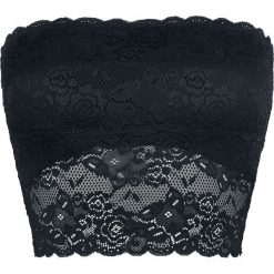 Topy damskie: Black Premium by EMP Top Bandeau czarny