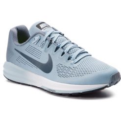 Buty NIKE - Air Zoom Structure 21 904701 400 Armory Blue/Armory Navy. Niebieskie buty sportowe damskie Nike, bez wzorów, z tworzywa sztucznego, sportowe, do biegania, nike zoom. W wyprzedaży za 399,00 zł.
