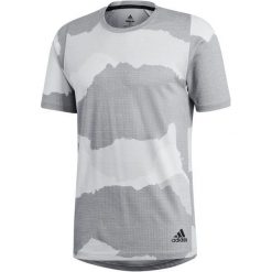 Adidas Koszulka Męska Fl_Tec Gf Cam /Raw White/Grey M. Szare koszulki męskie Adidas, m, bez wzorów, bez kołnierzyka, bez rękawów, na fitness i siłownię. Za 169,00 zł.