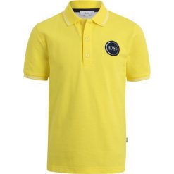 T-shirty chłopięce: BOSS Kidswear LOGO RUND Koszulka polo gelb