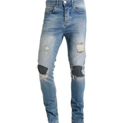 Mennace Jeansy Slim Fit vintage blue. Niebieskie rurki męskie Mennace. Za 269,00 zł.
