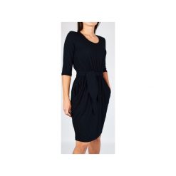 IZA - XXS - 5XL _ sukienka z paskiem. Różowe sukienki damskie Collibri, xl, bez wzorów, z elastanu, bez kołnierzyka, bez rękawów. Za 189,00 zł.