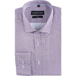 Koszula SIMONE KDWS000523. Koszule męskie Giacomo Conti, m, bez wzorów, z bawełny, z włoskim kołnierzykiem, z długim rękawem. Za 299,00 zł.
