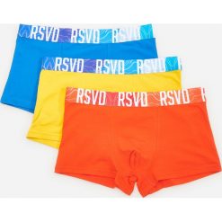 Bawełniane bokserki 3 pack - Żółty. Żółte bokserki męskie Reserved, bez wzorów, z bawełny. Za 59,99 zł.