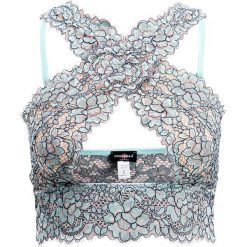 Biustonosze bardotka: Cosabella PRET PEEKABOOB BRALETTE Biustonosz bustier venet mint/jasper