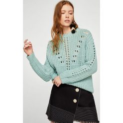 Swetry klasyczne damskie: Mango – Sweter Lilium