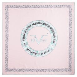 Chusty damskie: Versace 19.69 Chusta Damska Różowy Miss Success