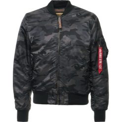 Kurtki męskie bomber: Alpha Industries Kurtka Bomber black camo