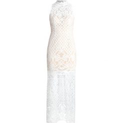 Coast IZZY MAXI Suknia balowa ivory. Białe sukienki damskie marki Coast, bez wzorów, z bawełny, wizytowe, bez kołnierzyka, bez rękawów, maxi. W wyprzedaży za 374,50 zł.