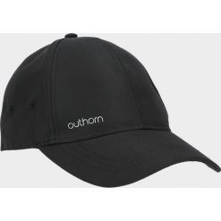 Czapka z daszkiem męska CAM600 - głęboka czerń - Outhorn. Czapki męskie Outhorn, bez wzorów, sportowe. Za 29,99 zł.