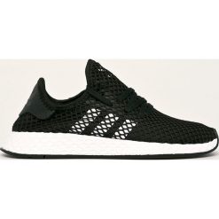 Adidas Originals - Buty Deerupt Runner. Czarne buty sportowe damskie adidas Originals, bez wzorów, ze skóry, sportowe. W wyprzedaży za 329,90 zł.