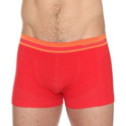 Bokserki męskie: Brubeck Bokserki męskie ACTIVE WOOL czerwone r. S (BX10870)