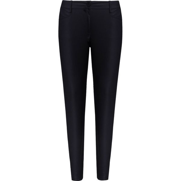 Spodnie CHERVO SPAIS. Niebieskie spodnie damskie Chervo, z tkaniny. W wyprzedaży za 454,00 zł.