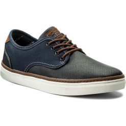 Sneakersy LANETTI - MP07-16171-01 Granatowy. Niebieskie sneakersy męskie marki Lanetti, bez zapięcia. Za 119,99 zł.