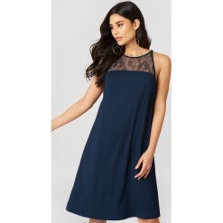 Sukienki hiszpanki: Samsoe & Samsoe Krótka sukienka Bina – Blue,Navy