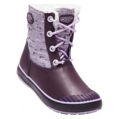 Keen Buty Zimowe Elsa Boot Wp Jr Plum/Lilac Pastel Us 5 (37 Eu). Brązowe buciki niemowlęce chłopięce Keen, na zimę, z materiału. W wyprzedaży za 249,00 zł.