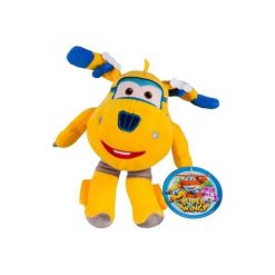Przytulanki i maskotki: Maskotka AULDEY Super Wings – Samolot 20 cm Żółty 15488