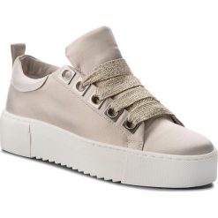 Sneakersy BRONX - 66121-A BX 1483 Champagne 2207. Szare półbuty damskie Bronx, ze skóry. W wyprzedaży za 259,00 zł.