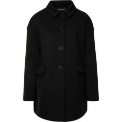 Płaszcz przejściowy Emporio Armani 6G2L63 2N2FZ 0999. Czarne płaszcze damskie Emporio Armani, l, bez wzorów, z elastanu. W wyprzedaży za 879,00 zł.