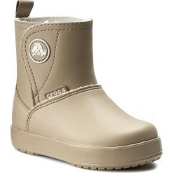 Kozaki dziewczęce: Kozaki CROCS – Colorlite Boot Ps 15840 Tumbleweed/Oatmeal