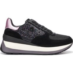 U.S. Polo Assn Valery2 Tenisówki Czarny. Czarne trampki i tenisówki damskie z aplikacjami, ze skóry. Za 430,95 zł.