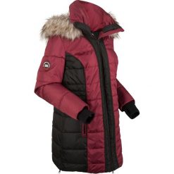 Płaszcz outdoorowy bonprix czerwony klonowy. Czerwone płaszcze damskie bonprix, s, z futra. Za 269,99 zł.