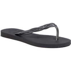 Japonki HAVAIANAS - Flash Sweet Fc 41232250074 New Graphite. Szare klapki damskie Havaianas, bez wzorów, z tworzywa sztucznego, bez obcasa. W wyprzedaży za 69,00 zł.