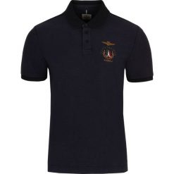 Koszulka Polo Aeronautica Militare. Koszulki męskie xxl, bez wzorów, klasyczne, polo, bez rękawów. Za 449,00 zł.