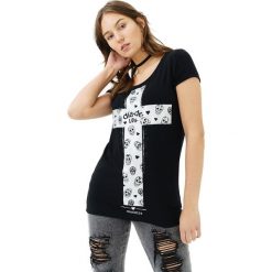 T-shirty damskie: T-shirt w kolorze czarnym