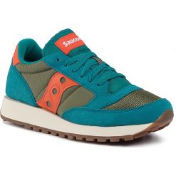 Sneakersy SAUCONY - Jazz Original Vintage S60368-113 Tea/Oliv/Org. Zielone półbuty damskie Saucony, z zamszu. W wyprzedaży za 239,00 zł.