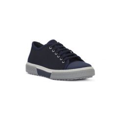 Buty Frau TECNO BLU. Niebieskie trampki męskie marki Frau, bez wzorów, bez zapięcia. Za 505,94 zł.