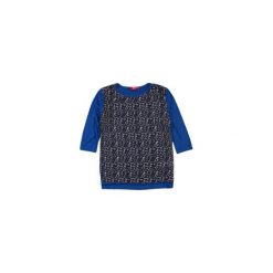 Bluzka dziewczęca we wzory. Szare t-shirty dziewczęce TXM. Za 9,99 zł.