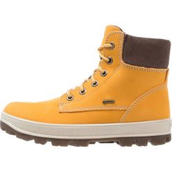 Superfit TEDD Śniegowce curry. Żółte buty zimowe chłopięce marki Superfit, z materiału. W wyprzedaży za 351,20 zł.