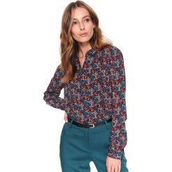 Koszula długi rękaw damska z nadrukiem. Koszule damskie Top Secret, na wiosnę, s, z nadrukiem, eleganckie, bez kołnierzyka, z długim rękawem. Za 99,99 zł.