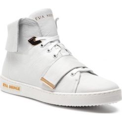 Sneakersy EVA MINGE - Balerma 4K 18GR1372672EF 102. Białe półbuty damskie Eva Minge, ze skóry. W wyprzedaży za 379,00 zł.