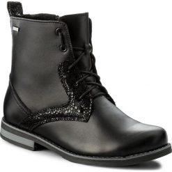 Buty zimowe damskie: Botki HELIOS – 705 Czarny/B