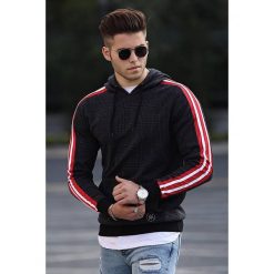Męska bluza BRADY. Bluzy męskie IVET, m, bez wzorów, z kapturem, bez rękawów, z kapturem. W wyprzedaży za 49,00 zł.
