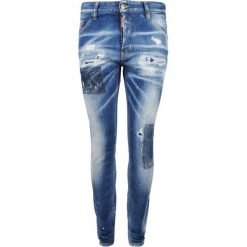 Dsquared2 Jeansy "Cool Guy". Czerwone jeansy męskie Dsquared2, z aplikacjami, z jeansu. Za 1599,00 zł.
